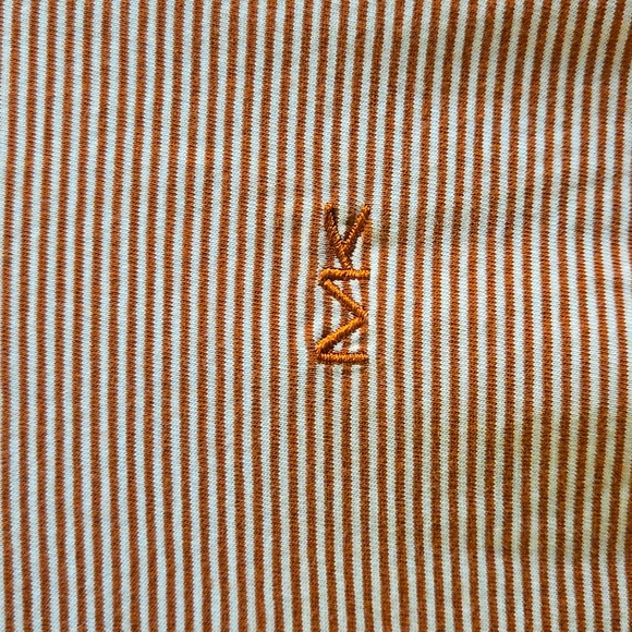 Michael Kors Mens Striped Polo Shirt - Picture 3 of 4